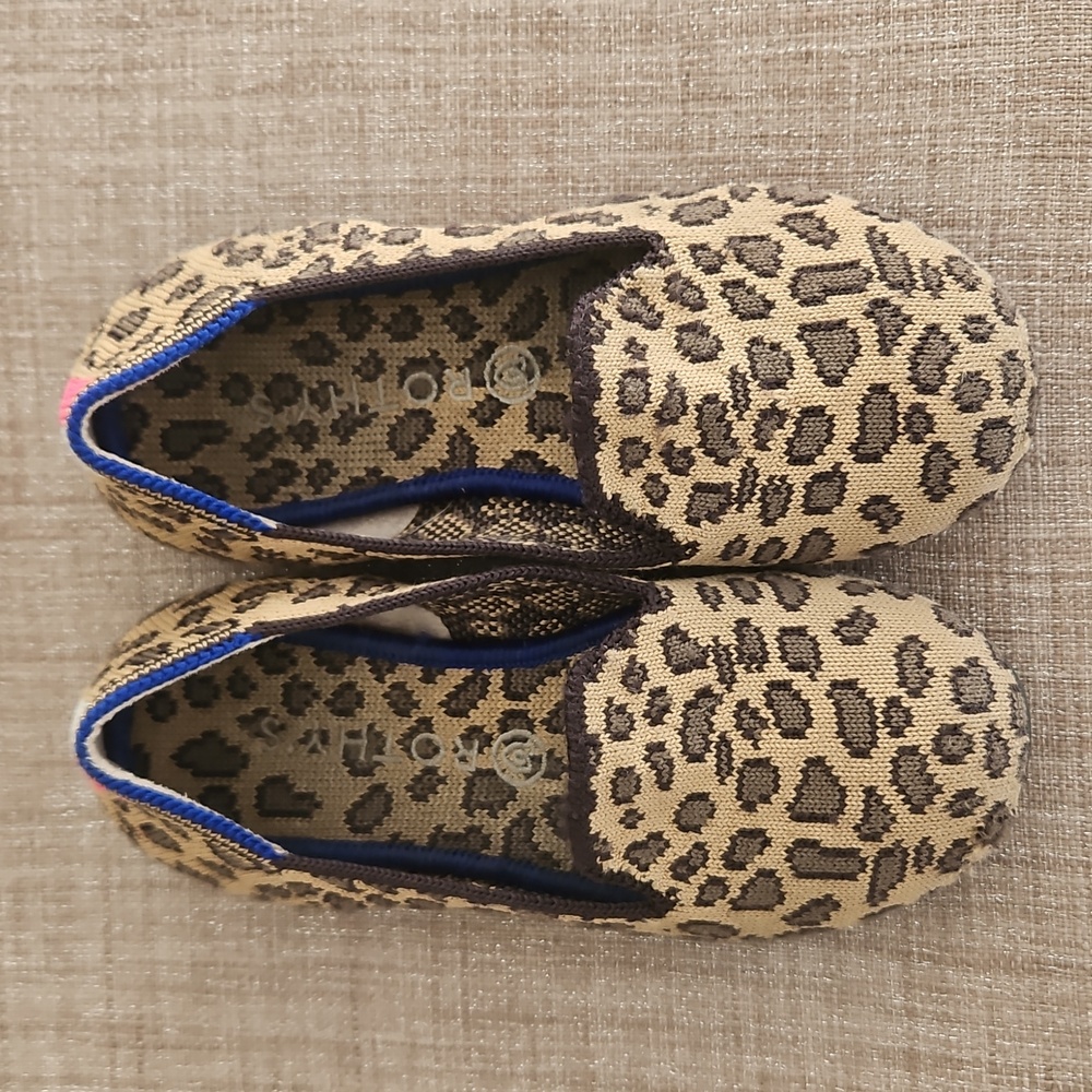 Rothy's Leopard Pattern Flats
